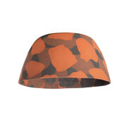 Terracotta lampshade by Assemble